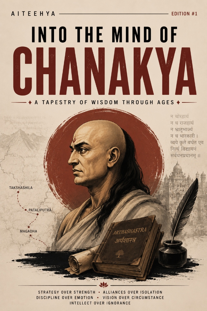 Into the Mind of Chanakya: A Tapestry of Wisdom through Ages Cover